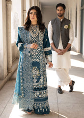 Mahrukh By Mahnur Luxury Lawn 3 Piece Unstitched Suit M24MLL-SERENE